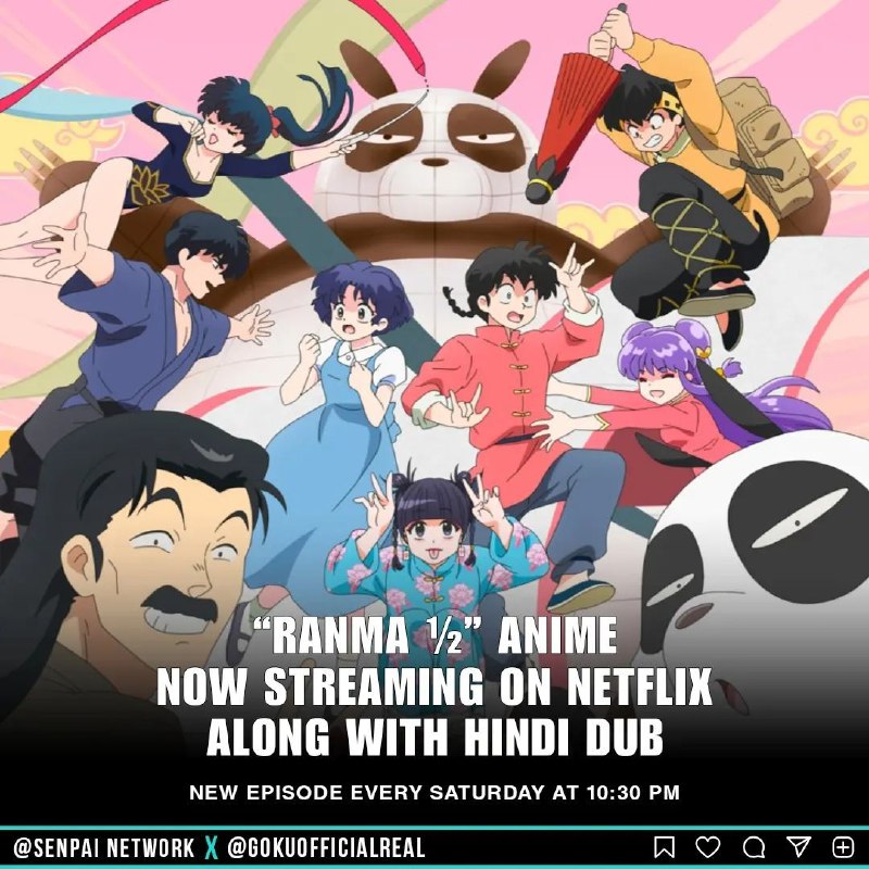 Anime Ranma 1/2 Episode 1Now Streaming …