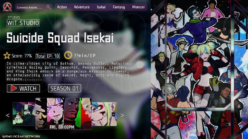 **‣ Suicide Squad ISEKAI |** [**#SSI**](?q=%23SSI)