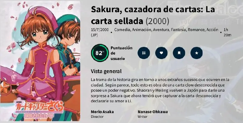 Sakura, cazadora de cartas: