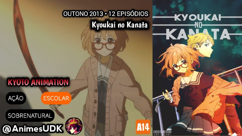 ⁣***⛩️*** `Kyoukai no Kanata` (`Beyond the …