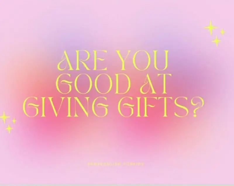 Презентация Are you good at giving …