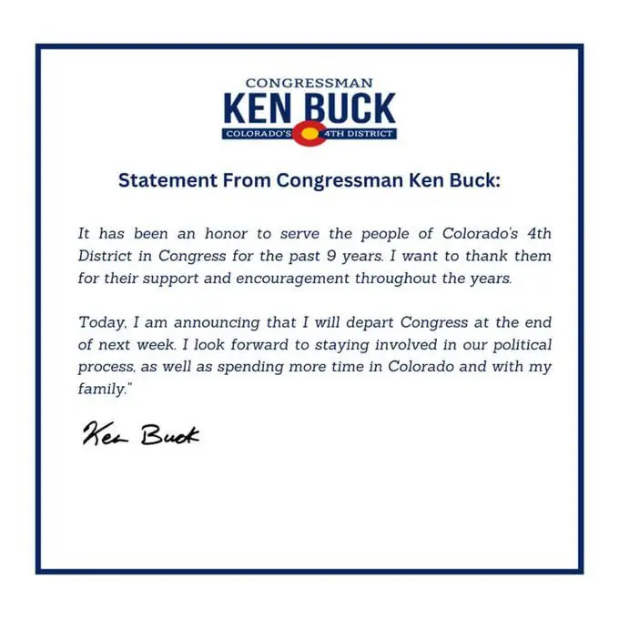 ***🚨***Der republikanische Abgeordnete Ken Buck sagt, …
