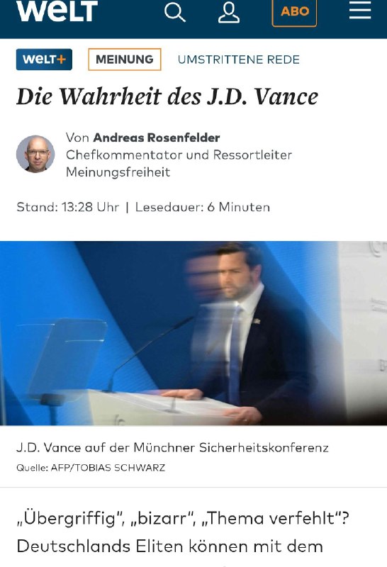 „Übergriffig“, „bizarr“, „Thema verfehlt“? Deutschlands Eliten …