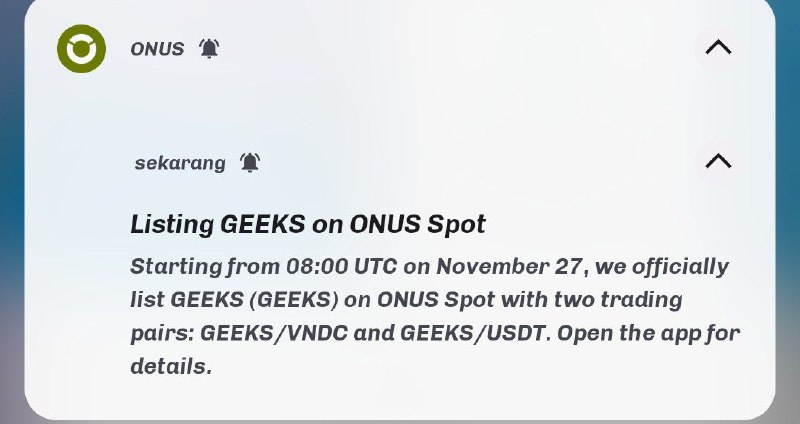 AIRDROP YANG AKAN LISTING BULAN NOVEMBER …