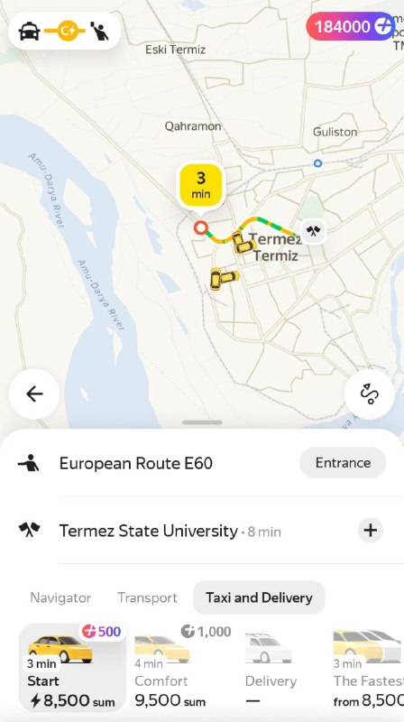 Termizga Yandex kelibdi. 4 oycha bo‘lgan. …