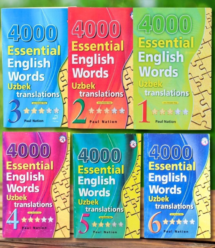 **4000 Essential English Words 2/3/4/5/6**