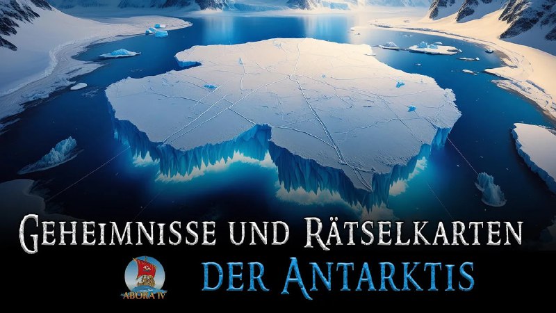 [Die Geheimnisse der Antarktis und Rätselkarten …