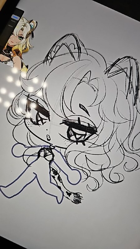 🌸Antheal tries to draw🌸