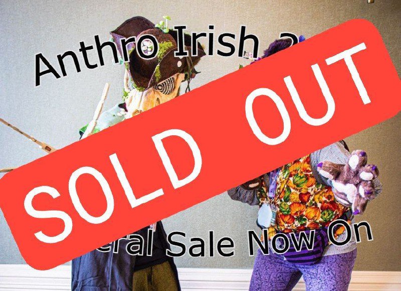 **ANTHRO IRISH 2025 IS SOLD OUT**