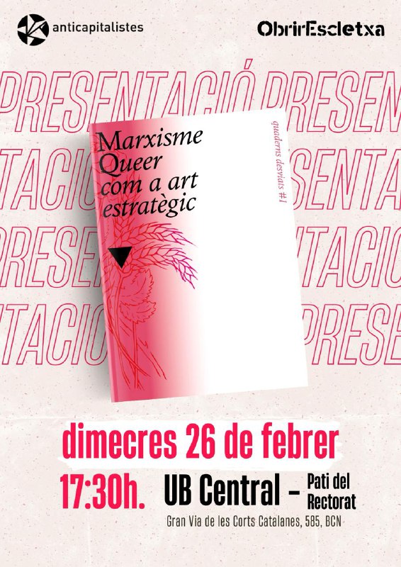 ***📕*** [**#AgendaAnticapitalista**](?q=%23AgendaAnticapitalista) | L’onada reaccionària avança …