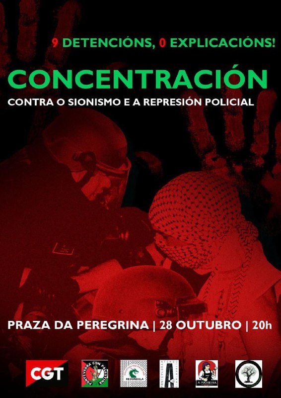 Continúa a **solidariedade coas detidas o …