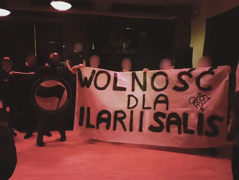Katowice solidarne z Ilarią Salis!