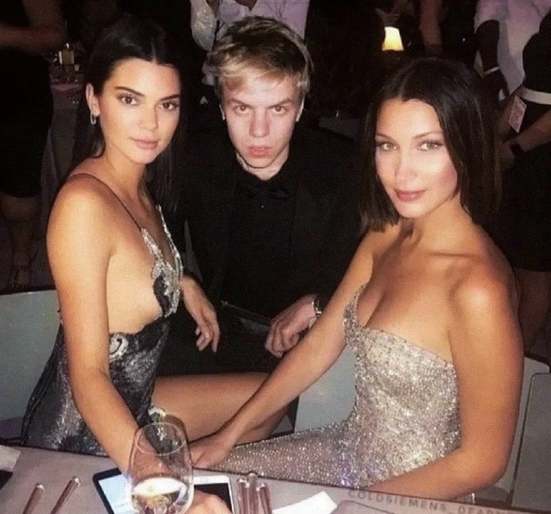 kendall jenner, pharaoh and bella hadid, …