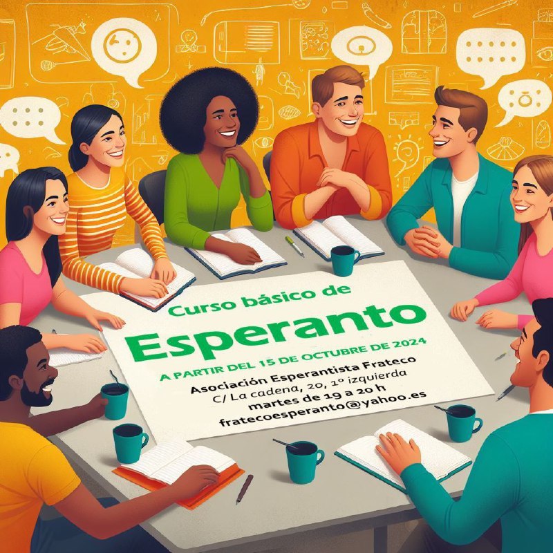 ***🟢*** Zaragoza. **Curso de Esperanto**. *La …