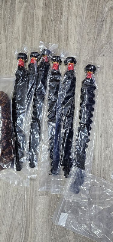 Human hair Available on hand