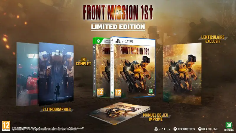 [⁣](https://m.media-amazon.com/images/I/71-XUIfuFaL._AC_SL1500_.jpg) Front Mission 1st Remake - Limited Edition