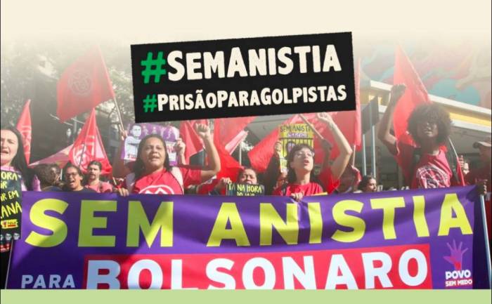 Sem anistia, prisão para os golpistas: …