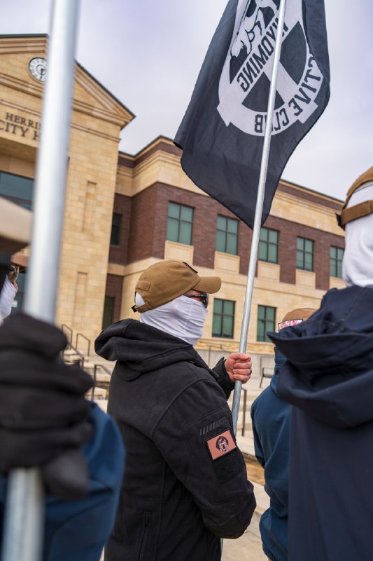 Yesterday, Wyoming Active Club activists joined …