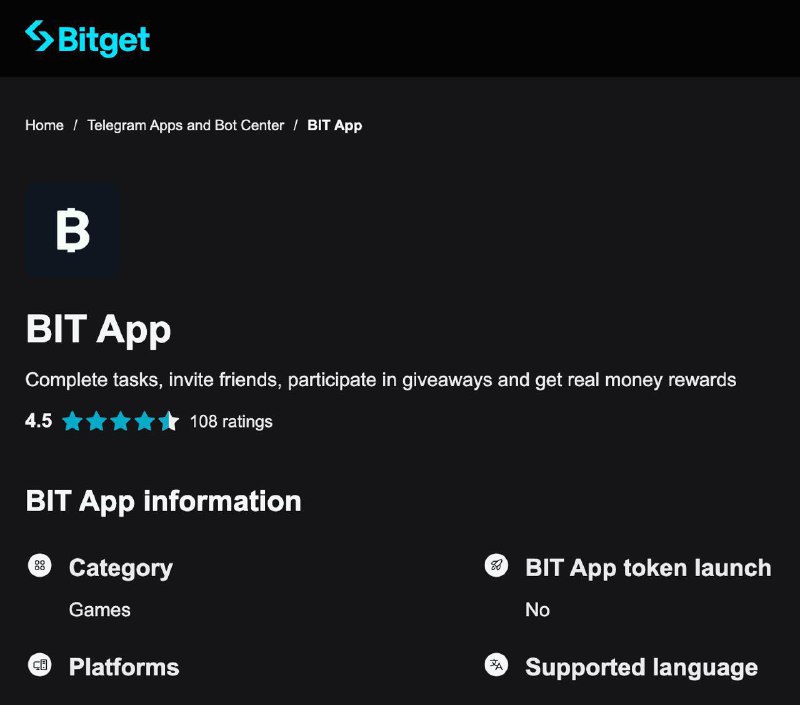 **Bitget** *****🤝🏻***** **BIT App**