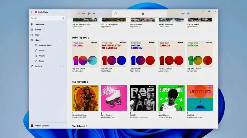 ***⚡️*** **Apple выпустила приложения Apple Music …