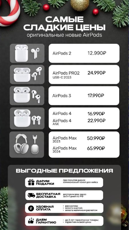 ***‼️*** ЦЕНЫ AirPods / Apple Watch …