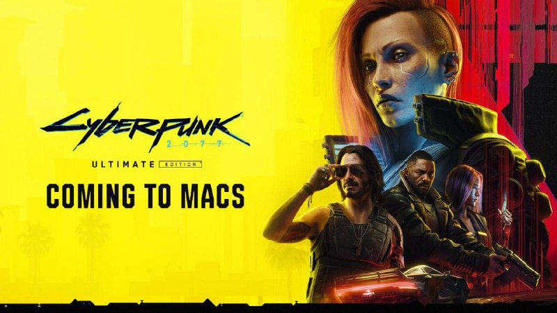 **Cyberpunk 2077 официально выйдет на Mac!**