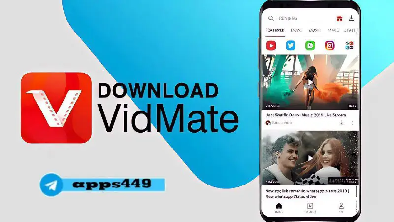 **VidMate** v5.1804 MOD APK