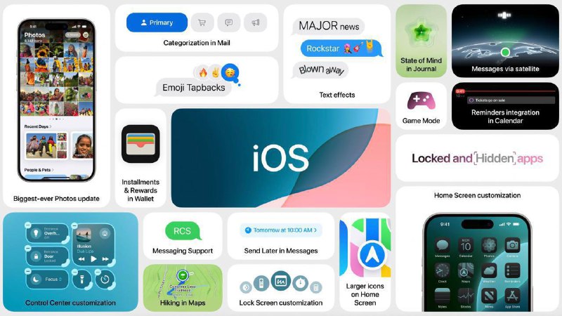 **iOS 18.1 выйдет 28 октября**