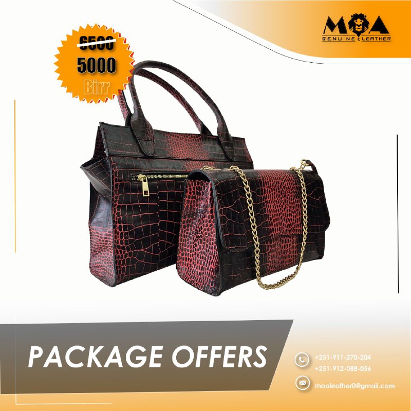 Moa Genuine Leather Products