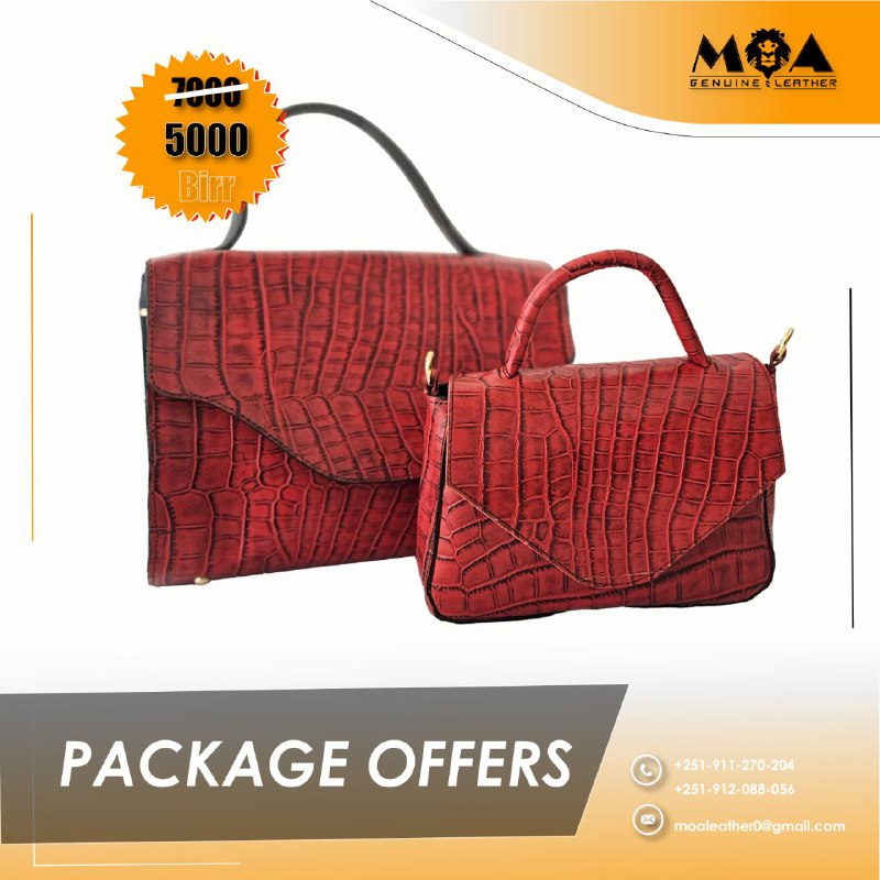 Moa Genuine Leather Products