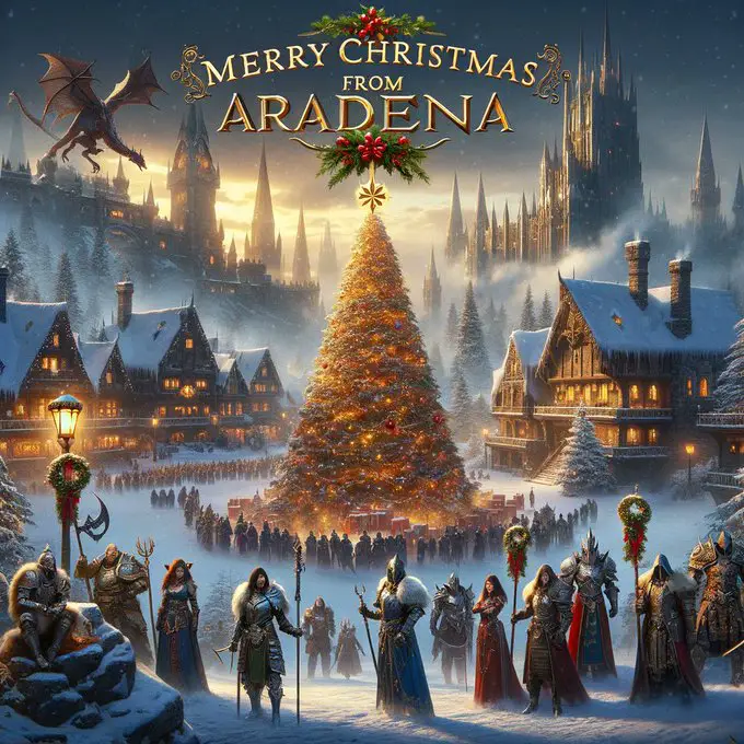 **Merry Christmas from Aradena** ***🎄***