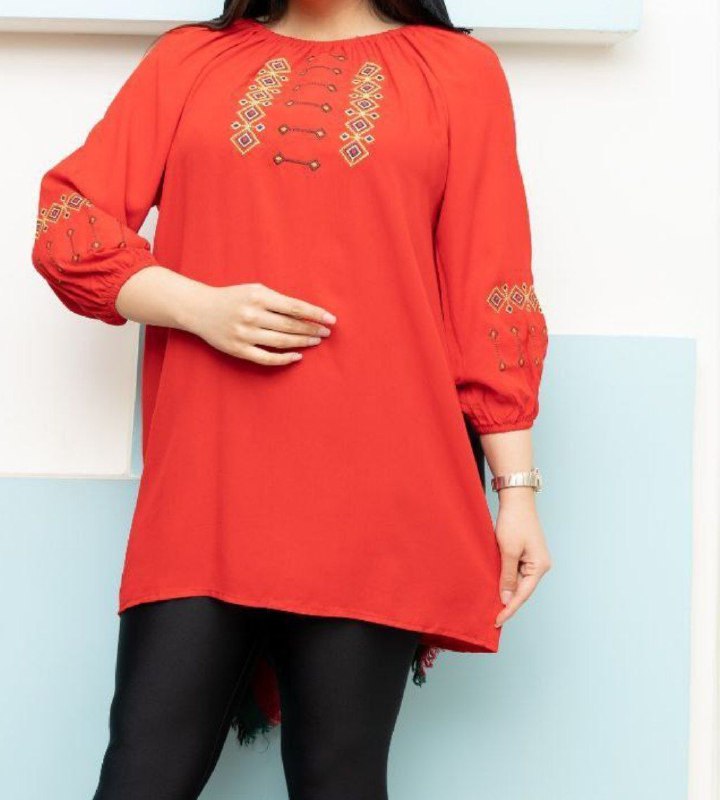 پوشاک سایز بزرگ عمده گل سرخ