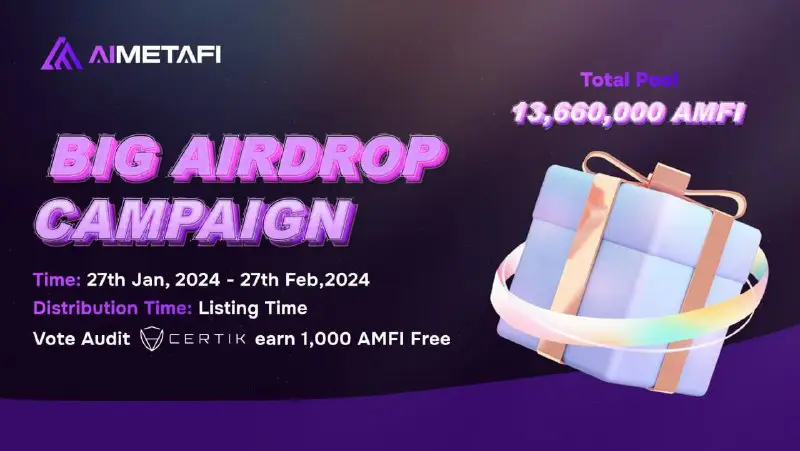 ***✔️*** **Airdrop:** **Aimetafi**