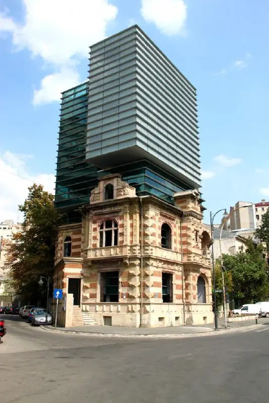 # A Surprising Building In Bucharest: …