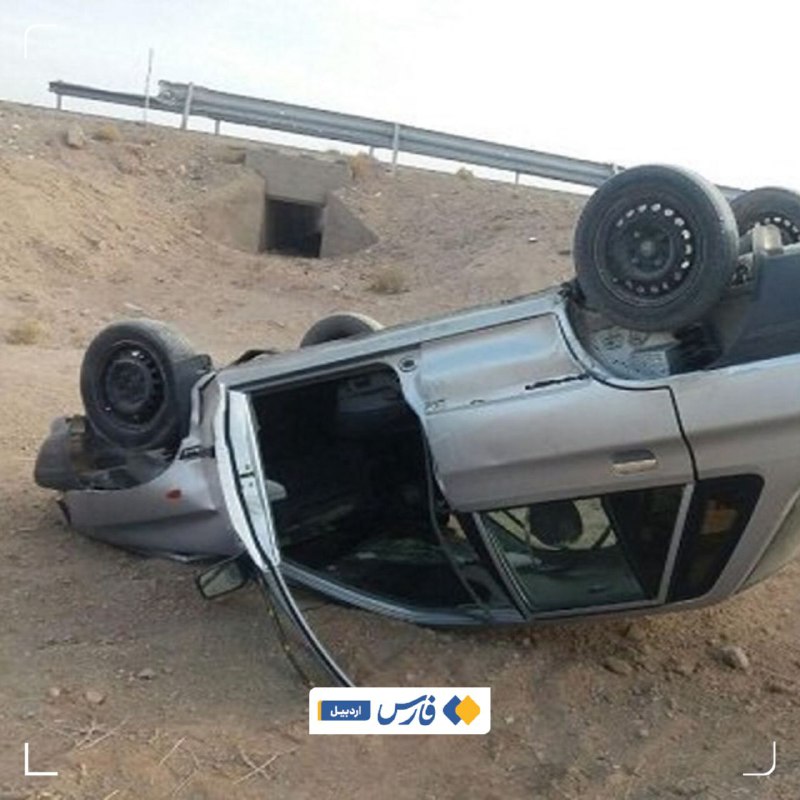 **واژگونی خودرو در جاده رضی به …