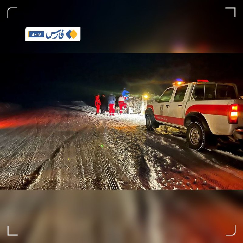 **برف خلخال؛ از یخبندان و کولاک …