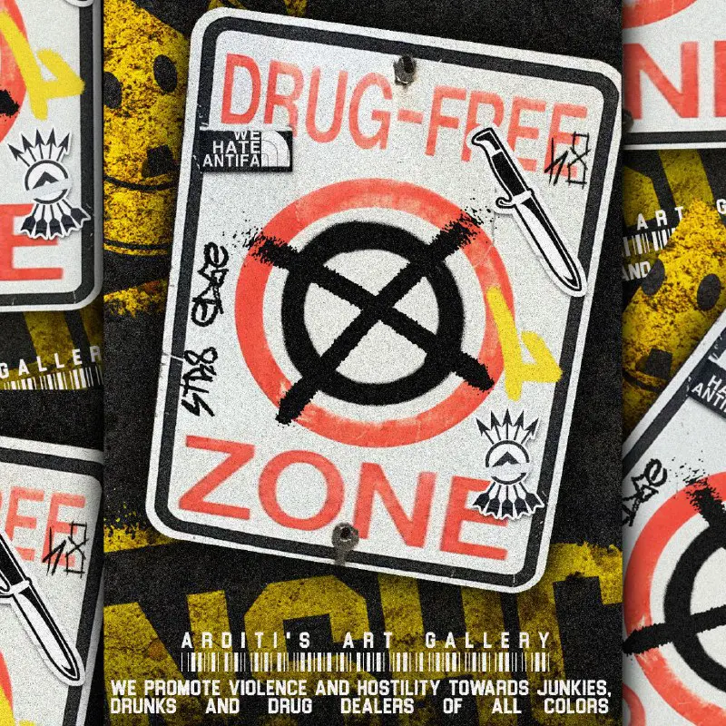 "Drug Free Zone"