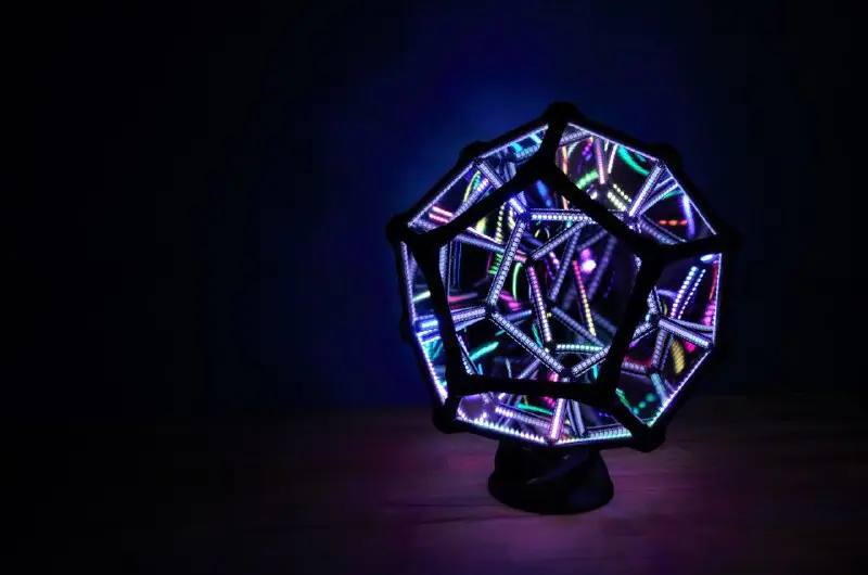 ***🤩******🔥*** **Infinity Mirror Dodecahedron**