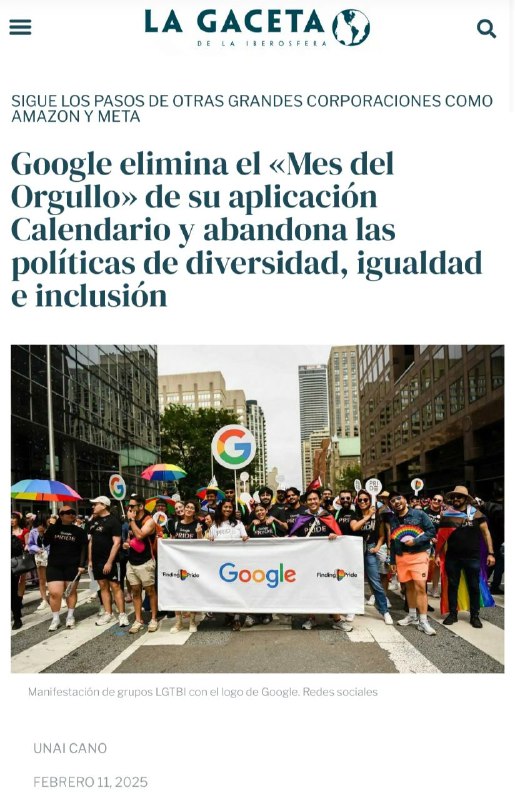 ***🌐*** | Google elimina el «Mes …