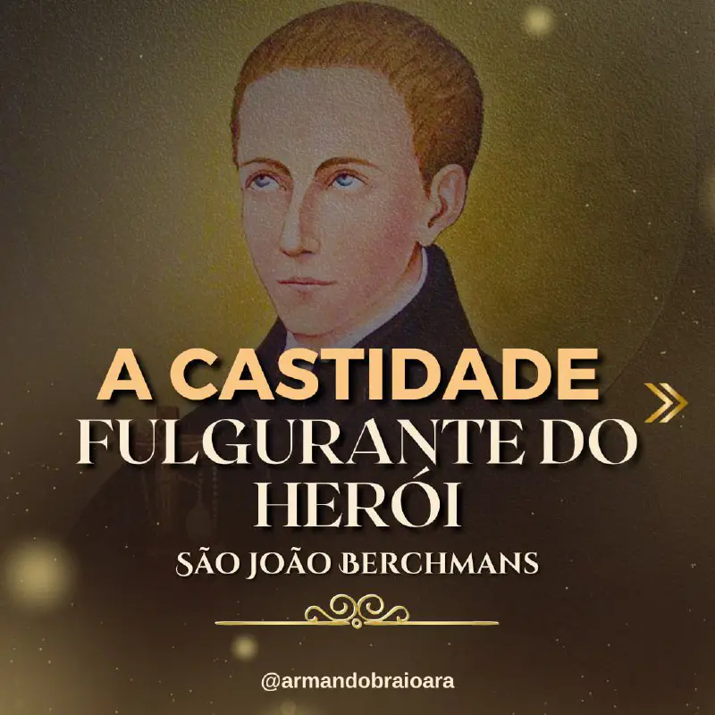 ***⚜️*** **SÃO JOÃO BERCHMANS – A …