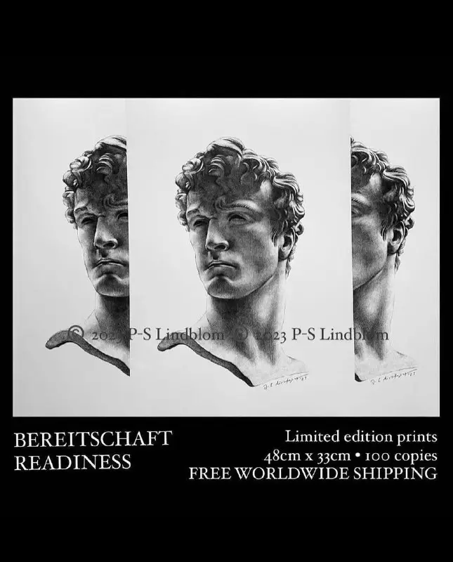 Limited edition prints of the “Bereitschaft,” …