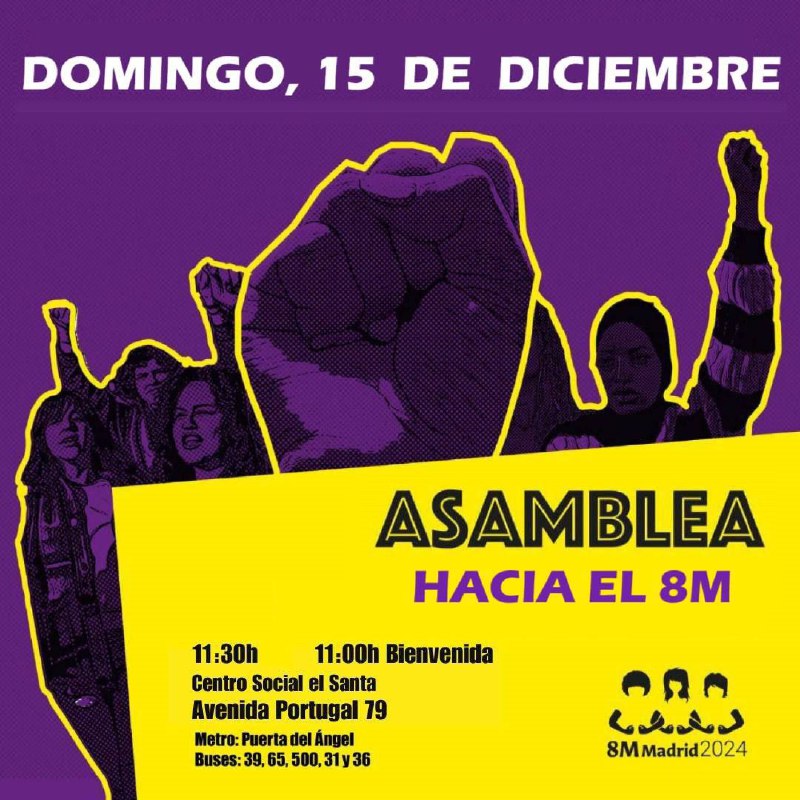 ***?***ASAMBLEA 8M DICIEMBRE ***?***