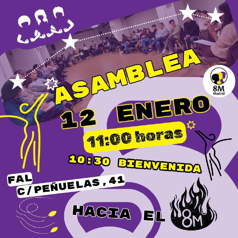 ***‼️***ASAMBLEA 8M ENERO***‼️***