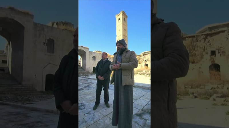رفع الأذان في مدينة معرة النعمان …