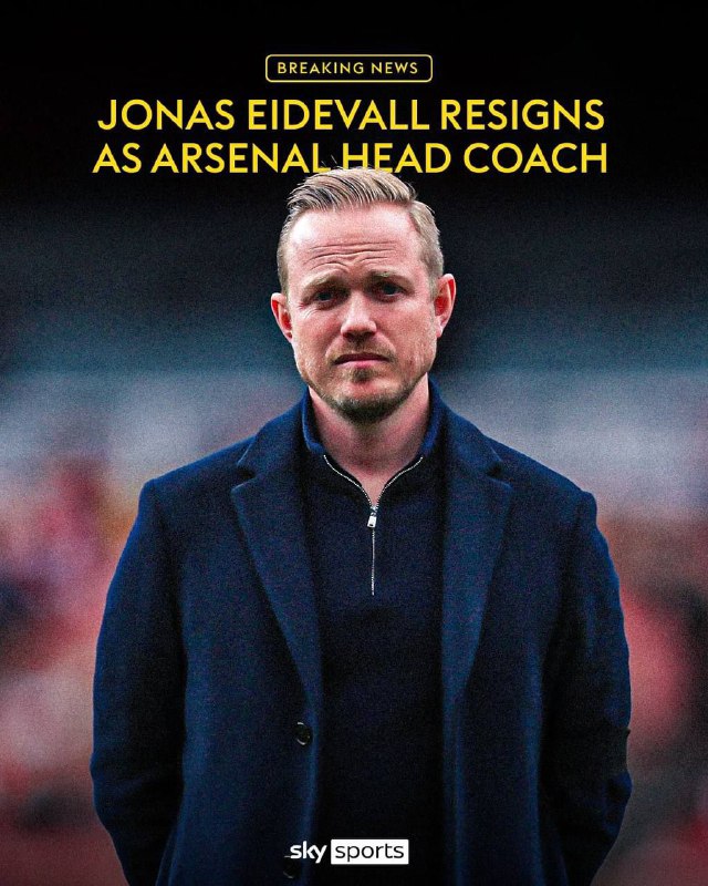 ***🚨***BREAKING: Jonas Eidevall has resigned from …