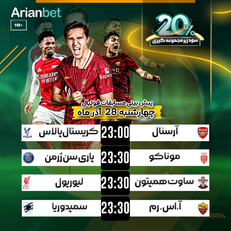 ***⚽️*** دیدار دو تیم آرسنال\_کریستال‌پالاس **ساعت …