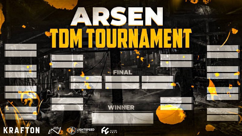 **ARSEN TDM TOURNAMENT*****👥*****16 PLAYERS*****🎮*****SLOT:40₽*****⭐️*****PRIZE: 500₽