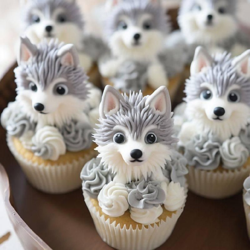 CUPCAKES DE LOBO