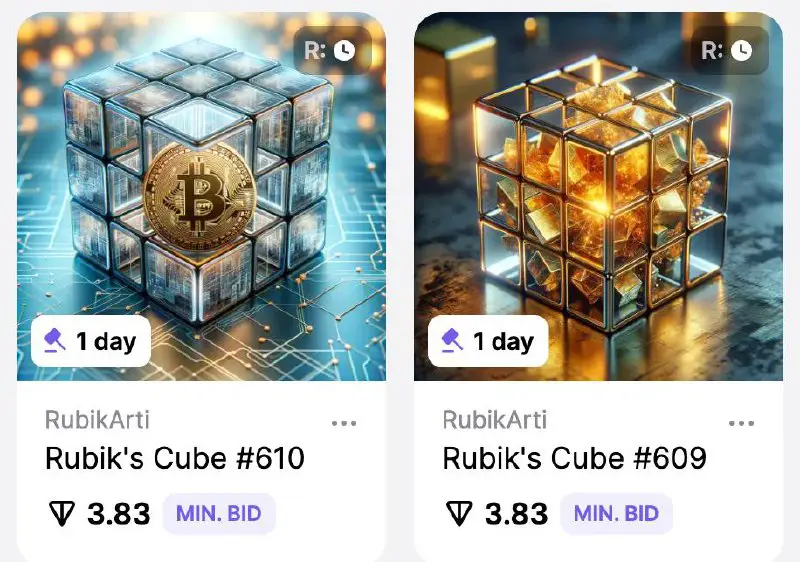 ***👑*****Unique Cube Auction: