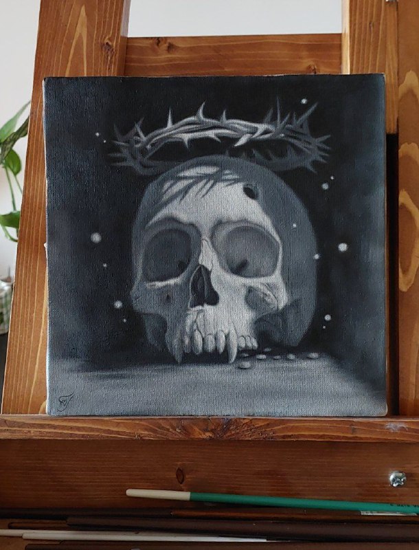 -Oil painting-